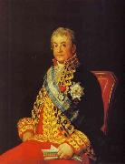 Francisco Jose de Goya Portrait of Jose Antonio, Marques Caballero Kepmasa china oil painting artist